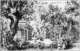 Jardin du Dey  la Casbah en 1830